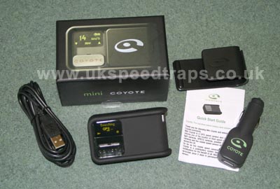 Mini Coyote GPS safety camera alert system