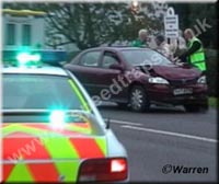 Suburu Impreza police car