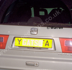 Digitec Number plate